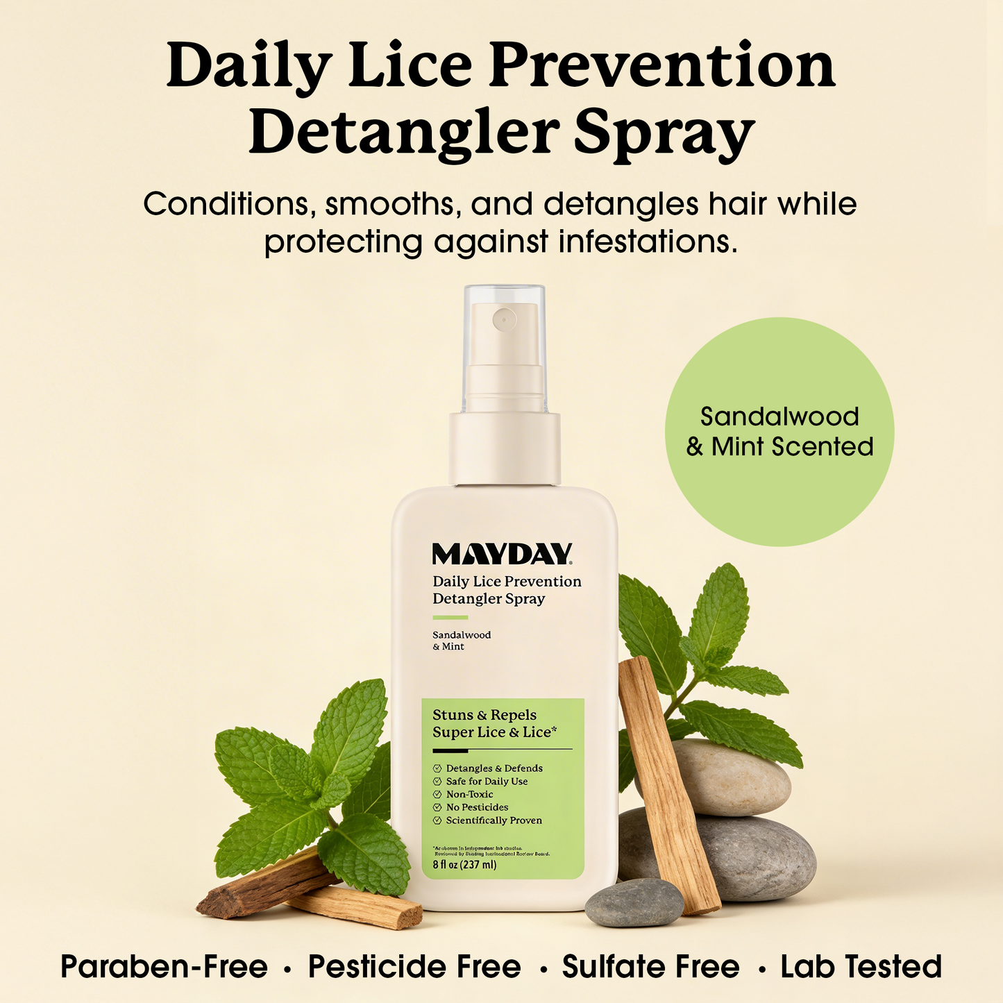 Daily Lice Prevention Detangler Spray