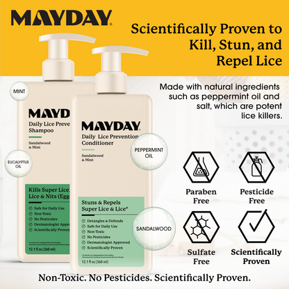 Daily Lice Prevention Shampoo & Conditioner Bundle
