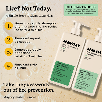 Daily Lice Prevention Shampoo & Conditioner Bundle