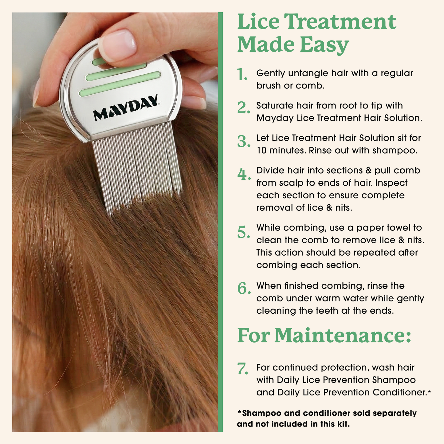 Lice Treatment & Home Defense Kit
