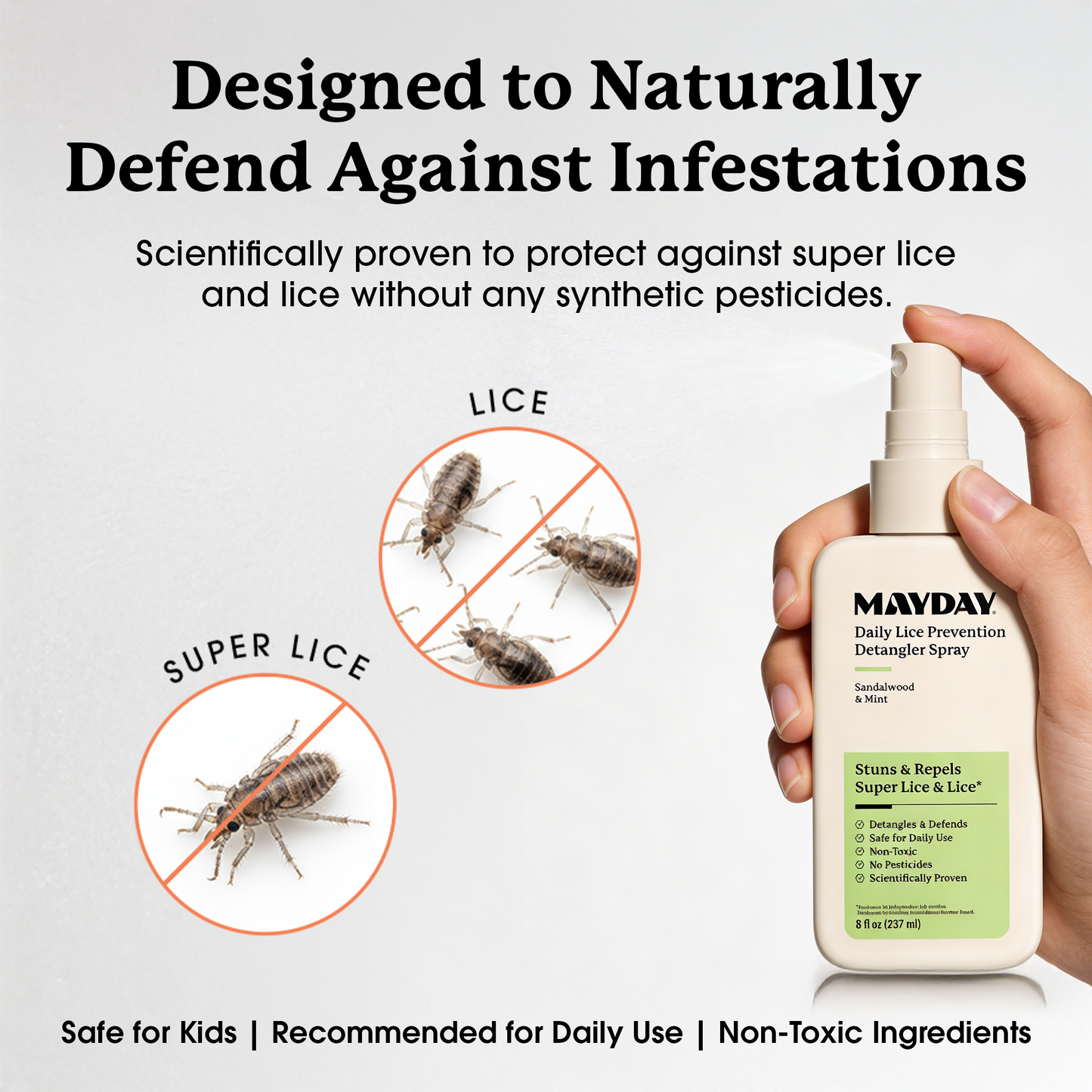 Daily Lice Prevention Detangler Spray
