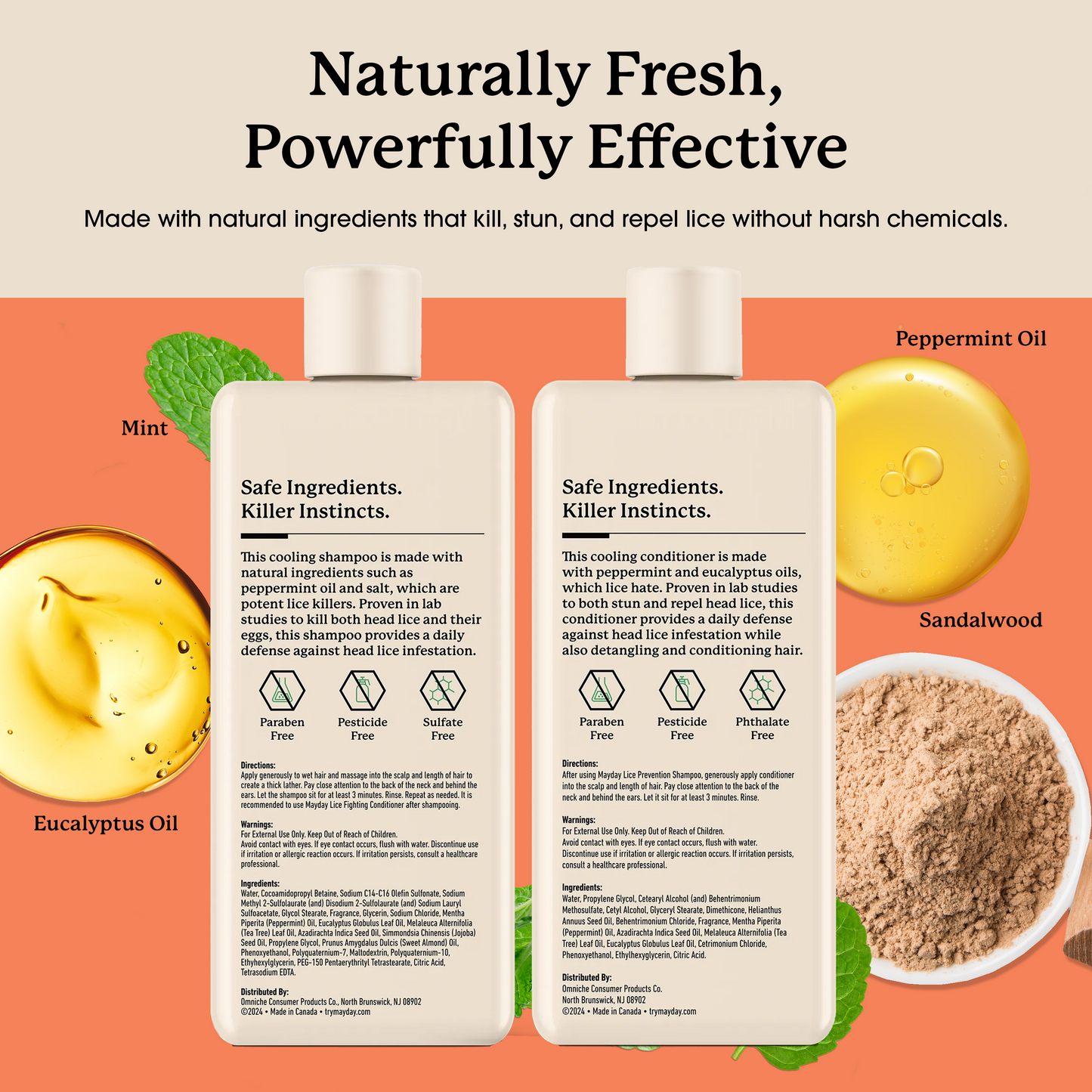 Daily Lice Prevention Shampoo & Conditioner Bundle