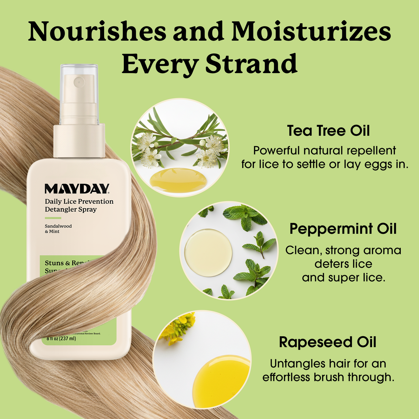 Daily Lice Prevention Detangler Spray