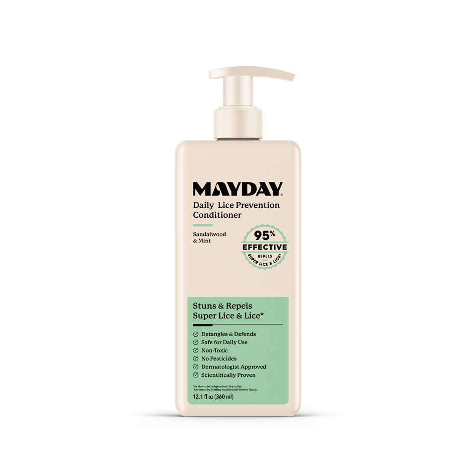 MAYDAY Daily Lice Prevention Conditioner pump bottle