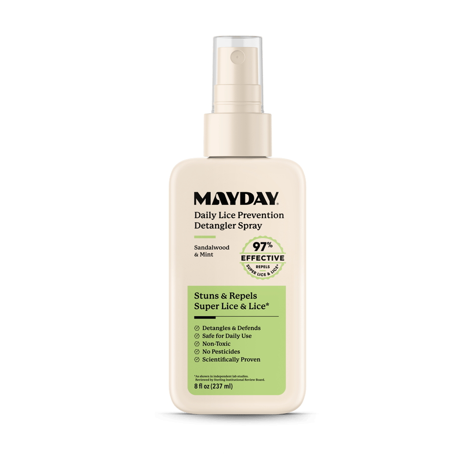 MAYDAY Daily Lice Prevention Detangler Spray bottle