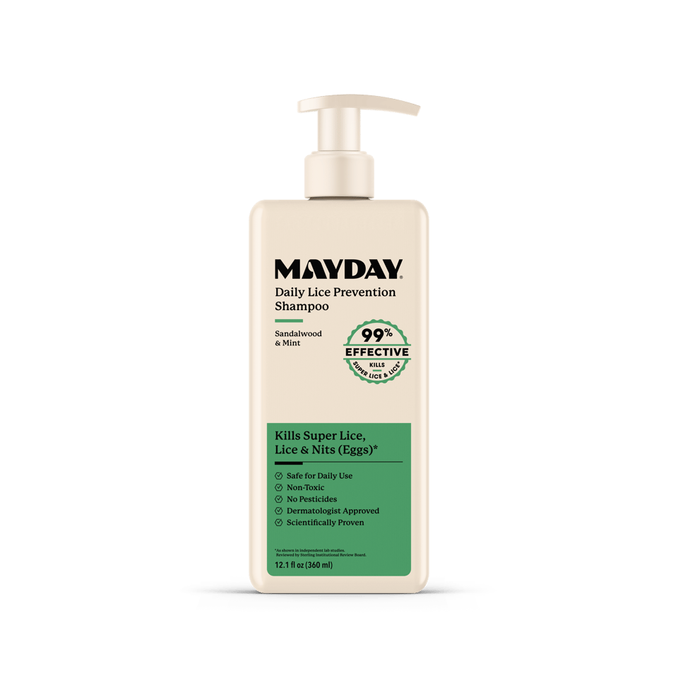 MAYDAY Daily Lice Prevention Shampoo pump bottle